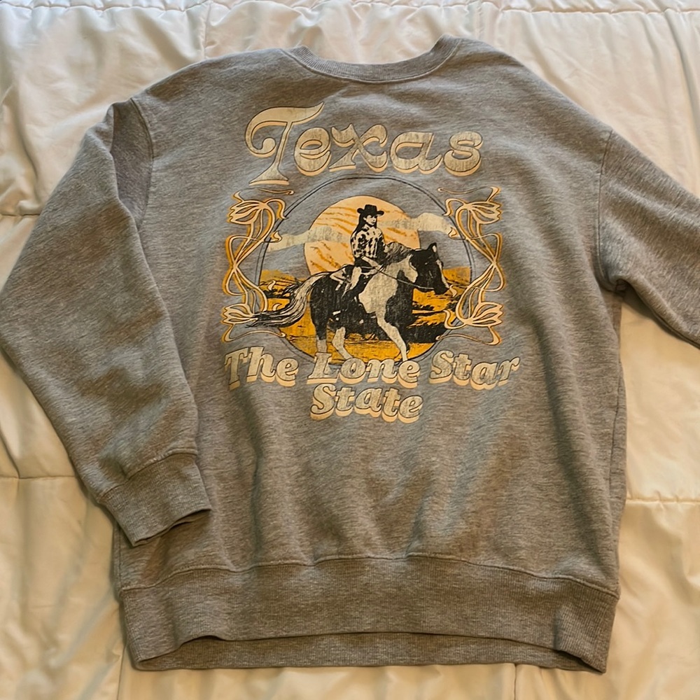 Grey Texas sweatshirt - Picture 2 of 7